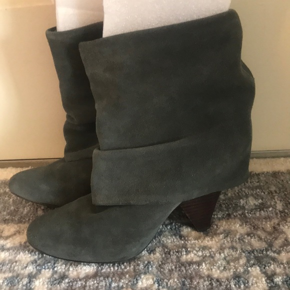 Steve Madden Shoes - Steve Madden Gray Suede Booties